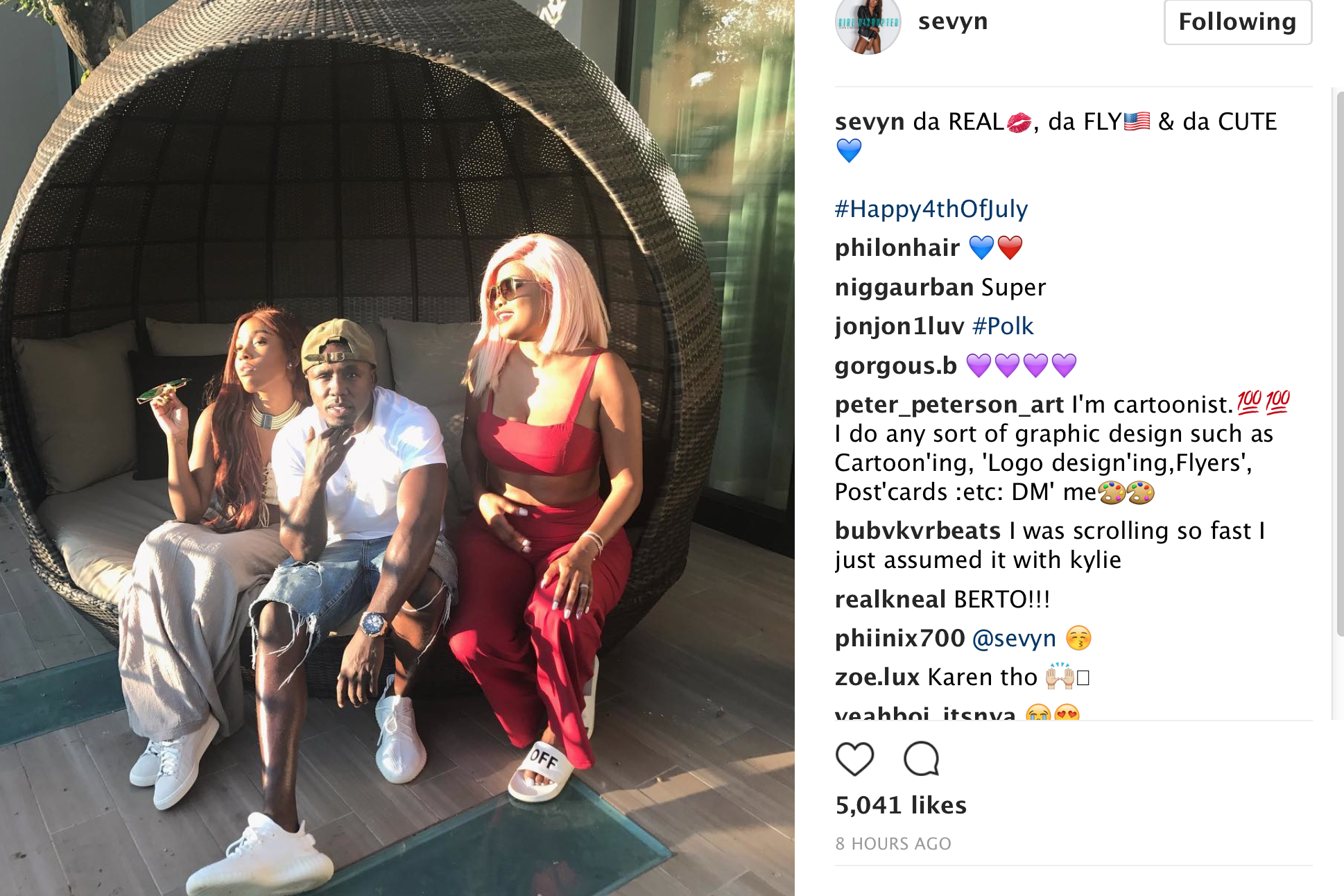 These Celebrities Lived It Up on the 'Gram This 4th of July
